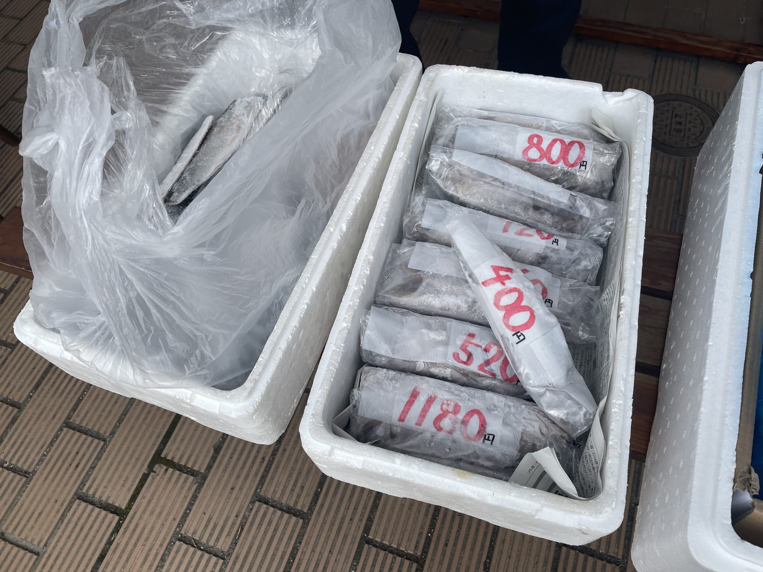 海産物の販売