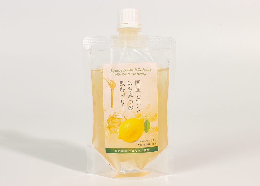 国産レモンと京はちみつの飲むゼリー